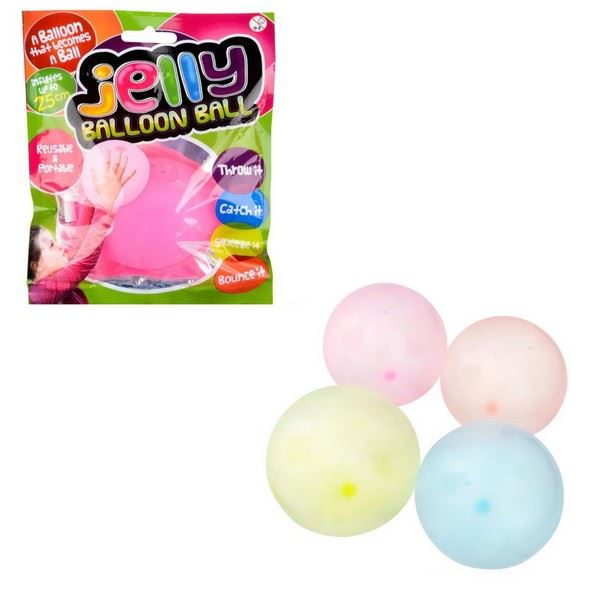 can you fill jelly balloon ball with water